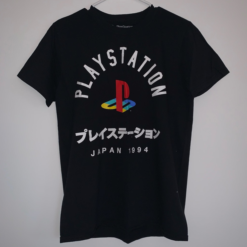 Black PlayStation T-shirt